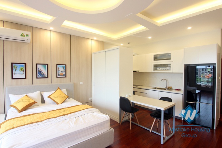 A nice and brand new studio with lake view for rent in Tay Ho, Hanoi